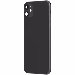 Châssis iPhone 11 - AVIZAR - Vitre arrière Noir - Réparation - Durable - Esthétique restaurée