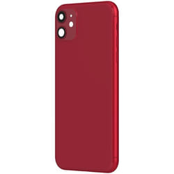 Châssis iPhone 11 - AVIZAR - Rouge - Remplacement Vitre Arrière - Qualité Supérieure - Contrôle Qualité
