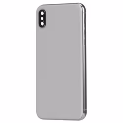 Châssis iPhone XS Max - AVIZAR - Gris - Vitre arrière de remplacement - 100 g - Réparation esthétique