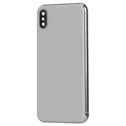 Châssis iPhone XS Max - AVIZAR - Gris - Vitre arrière de remplacement - 100 g - Réparation esthétique