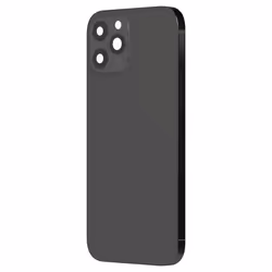 Châssis iPhone 12 Pro Max - Remplacement - Vitre arrière - Gris Foncé - Matériaux de qualité - Durable