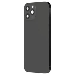 Châssis iPhone 12 Pro Max - Remplacement - Vitre arrière - Gris Foncé - Matériaux de qualité - Durable