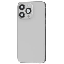 Châssis iPhone 13 Pro - AVIZAR - Vitre arrière de remplacement - Gris - Qualité supérieure - Contrôle qualité