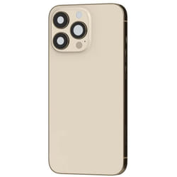 Châssis de remplacement - iPhone - 13 Pro Max - Vitre arrière Beige - Réparation - Qualité supérieure