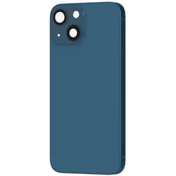 Châssis iPhone 13 Mini - AVIZAR - Vitre arrière de remplacement - Bleu - 100 g - Qualité supérieure