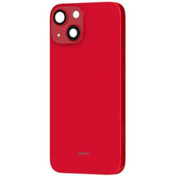 Châssis iPhone 13 Mini - AVIZAR - Rouge - Remplacement vitre arrière - Qualité supérieure - 100 g