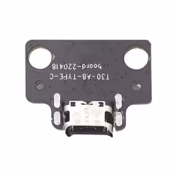 Connecteur de Charge - AVIZAR - Blackview Tab 15 - USB-C - Noir - Remplacement Facile
