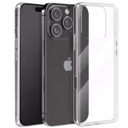 Coque Fine pour iPhone 16 Pro Max - AVIZAR - Semi-rigide - Anti-humidité Transparent