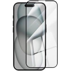 Protège Écran - AVIZAR - iPhone 16 - Verre Trempé - Céramique - Full Glue Noir