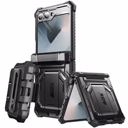 Coque de protection Samsung Z Flip 6 - I-BLASON - Armorbox - Fibre de carbone - Noir