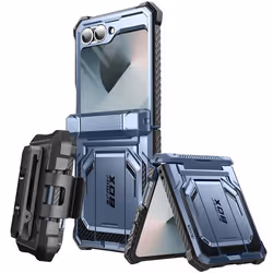 Coque Carbone pour Samsung Z Flip 6 Protection Intégrale Antichoc I-Blason Vert Pâle