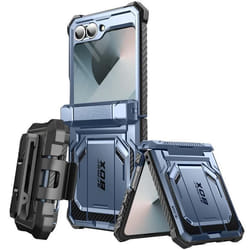 Coque Carbone pour Samsung Z Flip 6 Protection Intégrale Antichoc I-Blason Vert Pâle