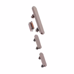 Bouton Power Volume et Silencieux - iPhone 13/13 Mini - Rose - Haute qualité - Remplacement facile - 15 g