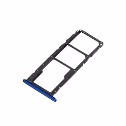 Tiroir Carte SIM - Honor - 8X - Dual Nano SIM - Micro-SD - Bleu