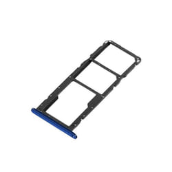 Tiroir Carte SIM - Honor - 8X - Dual Nano SIM - Micro-SD - Bleu