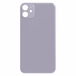 Vitre arrière de remplacement - iPhone - 11 - Violet - Installation simplifiée - Qualité similaire à loriginale
