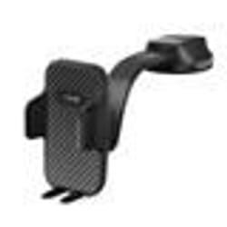 Support Voiture - LinQ - Pinces Ajustables - Fixation Ventouse - Rotatif 360° - Noir
