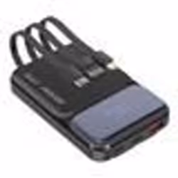 Batterie Externe - LINQ - 10000mAh - Power Delivery 20W - Quick Charge 225W - 3 Câbles Inclus