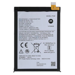Batterie interne - AVIZAR - BAT-COMP-MG54 - 6000mAh - Compatible Motorola Moto G54 - Lithium Ion