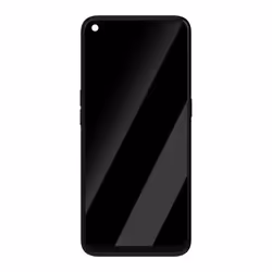 Écran LCD + Vitre Tactile - AVIZAR - Oppo A53s - Noir - Pré-monté sur Châssis - Verre trempé