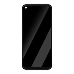 Écran LCD + Vitre Tactile - AVIZAR - Oppo A53s - Noir - Pré-monté sur Châssis - Verre trempé