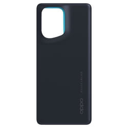 Vitre arrière de remplacement - AVIZAR - Oppo Find X5 - Noir - Haute qualité - Facile à installer