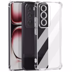 Coque pour Oppo Reno 12 Pro Antichoc Flexible Coins renforcés Transparent