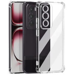 Coque pour Oppo Reno 12 Pro Antichoc Flexible Coins renforcés Transparent
