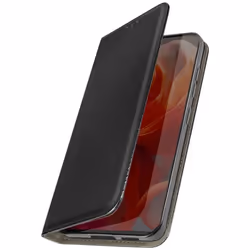 Étui AVIZAR pour Motorola Moto G85 - Noir - Clapet Porte-carte Magnétique