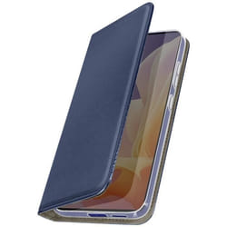 Étui pour Motorola Moto G85 Clapet Porte-carte Magnétique Bleu Nuit - AVIZAR - Semi-rigide - Synthétique - Mixte