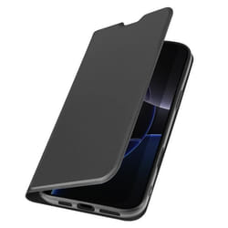Étui pour iPhone 16 Pro Max - AVIZAR - Soft touch - Porte-carte - Support Vidéo - Noir