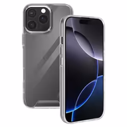 Coque pour iPhone 16 Pro Antichoc Contour Souple Transparent