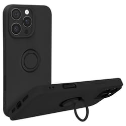 Coque pour iPhone 16 Pro - AVIZAR - Noir - Semi-rigide - Synthétique - Mixte