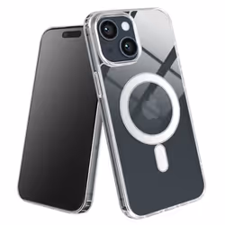 Coque MagSafe pour iPhone 14 Antichoc Coins Renforcés Transparent - AVIZAR - Rigide - Synthétique - Mixte