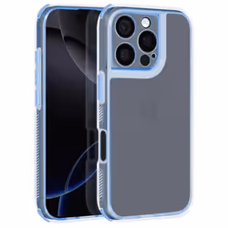 Coque pour iPhone 16 Pro Max - AVIZAR - Coins Bumper Renforcés - Bleu