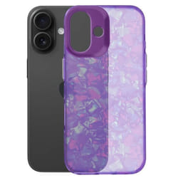 Coque pour iPhone 16 Plus Antichoc Souple Tutti Frutti Violet