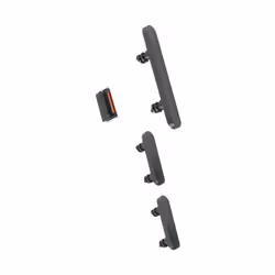 Bouton Power Volume et Silencieux - iPhone 12/12 Pro - Noir - Remplacement - Fonctionnalités restaurées
