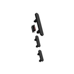 Bouton Power Volume et Silencieux - AVIZAR - iPhone 15/15 Plus - Noir - Pièce de rechange - Haute qualité