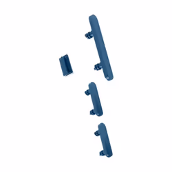 Bouton Power Volume et Silencieux - iPhone 12/12 Pro - Bleu - Remplacement - Fonctionnalités complètes