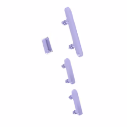 Bouton Power Volume et Silencieux - iPhone - 12/12 Pro - Violet - Remplacement - Fonctionnalités restaurées
