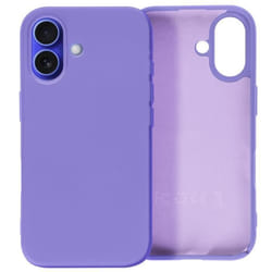 Coque pour iPhone 16 Plus - AVIZAR - Semi-rigide Soft-touch Anti-traces Violet