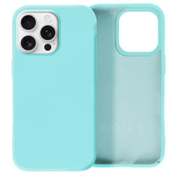 Coque pour iPhone 16 Pro - Fast Cover - Semi-rigide - Anti-traces - Protection antichoc - Turquoise