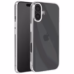 Coque pour iPhone 16 Silicone Souple Design Fin Léger Transparent - AVIZAR - Semi-rigide - Synthétique - Mixte