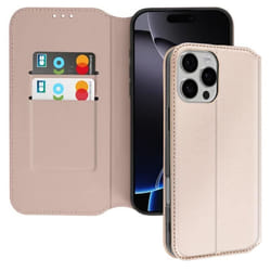 Étui pour iPhone 16 Pro Max - Classic Edition - Jaune - Clapet Magnétique - Support Vidéo - Compartiments Cartes