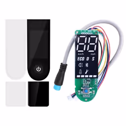 Tableau de Bord pour Xiaomi M365 Pro avec Couvercle de Protection Noir