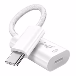 Adaptateur USB C vers Lightning - LinQ - Charge Rapide 60W - Compatible iPhone 15/16 - Blanc