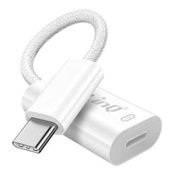 Adaptateur USB C vers Lightning - LinQ - Charge Rapide 60W - Compatible iPhone 15/16 - Blanc