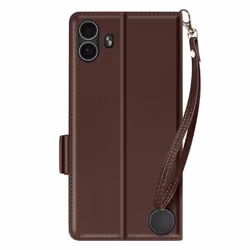 Étui pour téléphone - Nothing - CMF Phone 1 - Marron - Cuir vegan - Support vidéo