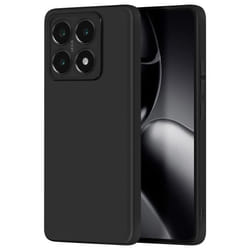 Coque pour Xiaomi 14T Pro - AVIZAR - Souple Mate Douce Noir - Protection contre les rayures et les chocs