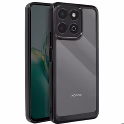 Coque pour Honor 200 Smart - Antichoc - Souple - Noir - Prise en main améliorée - Design fin
